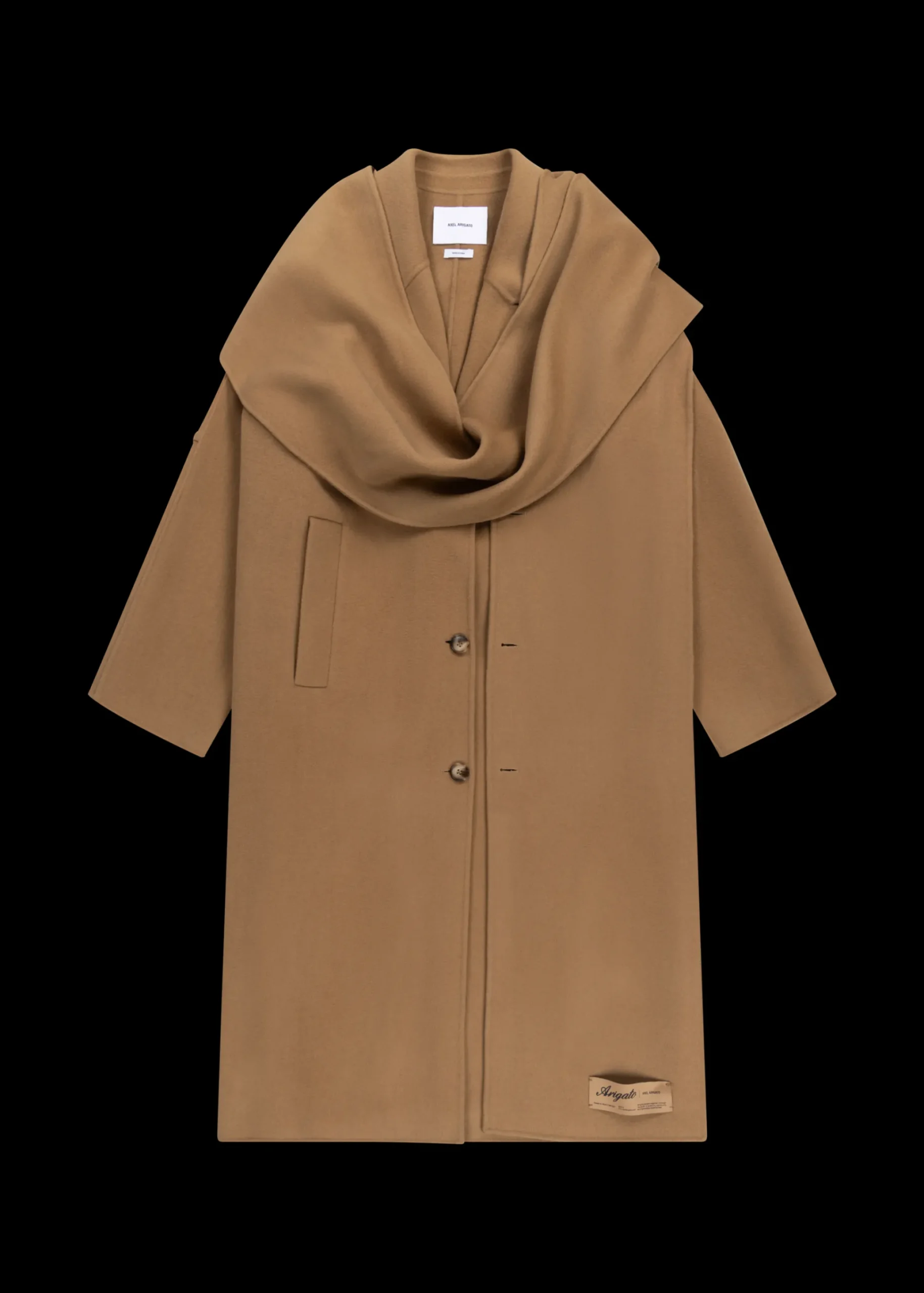 Ada Scarf-Detailed Coat